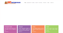 Desktop Screenshot of capepolytechnic.org